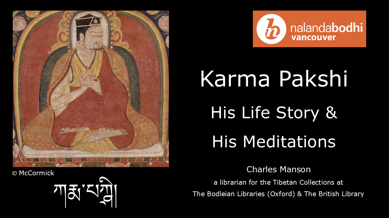 An evening with Charles Manson, author of "The Second Karmapa Karma Pakshi"